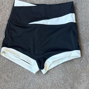 Black and White Women's Shorts